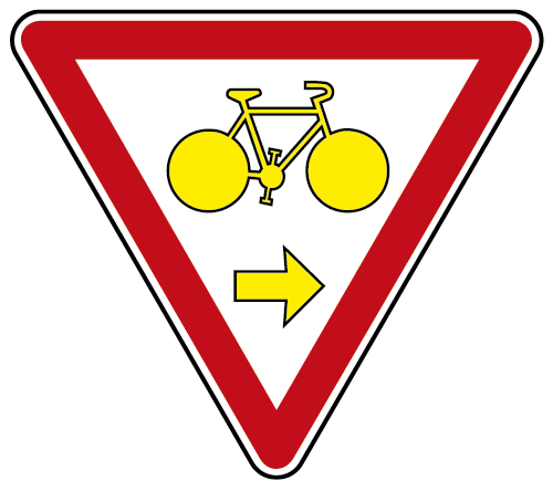 Panneau vélo