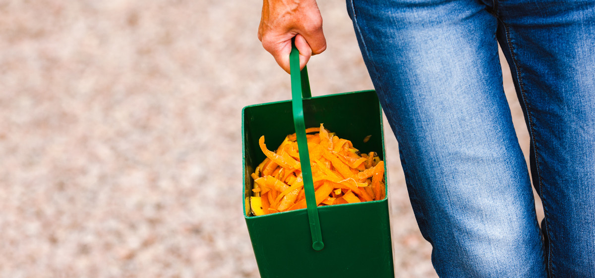 Récupérer les épluchures des fruits et légumes pour en faire du compost