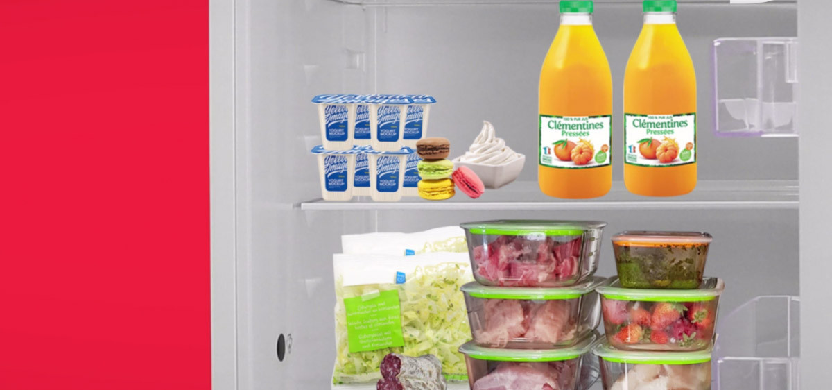 Pour ranger votre réfrigérateur, rangez vos aliments en fonction des zones les plus froides.